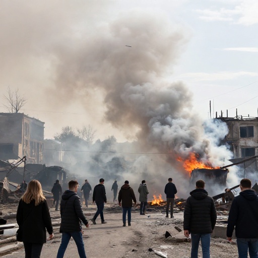 Ataque ruso masivo sobre Kiev deja cuatro muertos y decenas de heridos en la capital ucraniana