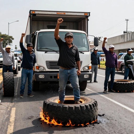 Transportistas amenazan con paro nacional si Keiko Fujimori ignora crisis de inseguridad en el sector