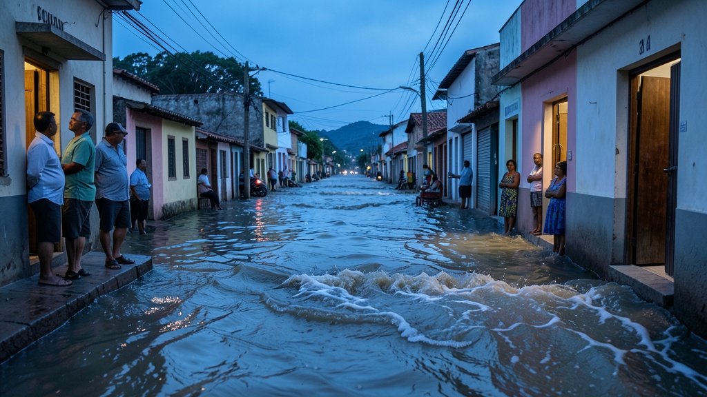 Aluvión en Chile deja seis heridos y alertan a diez comunas de Santiago por lluvias intensas