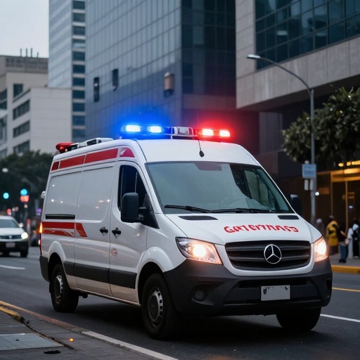 ¡Emergencia total! Agente policial herido en San Martín es trasladado a Lima