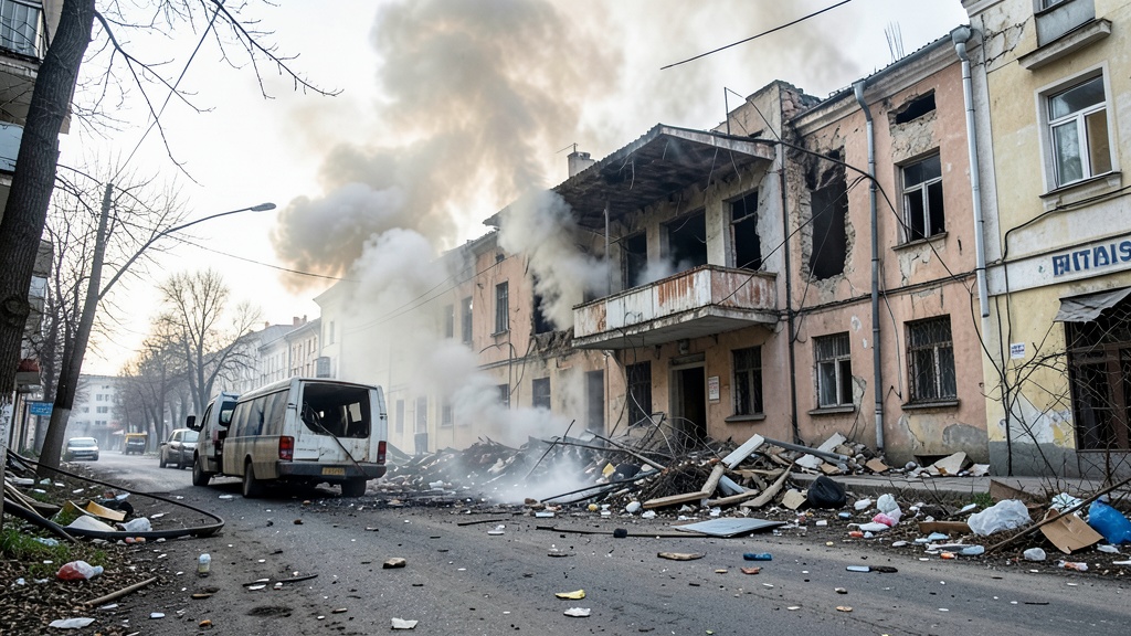Ataque ruso con misiles balísticos deja al menos un muerto en Kiev