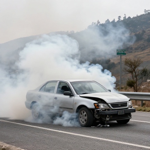 Trágico choque frontal en la Carretera Central: Un muerto y dos heridos en La Oroya