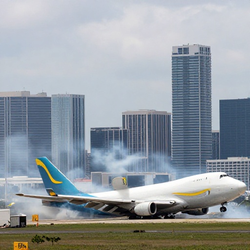 Tragedia aérea en Miami: Avión de carga de Amazon se estrella dejando al menos 5 fallecidos