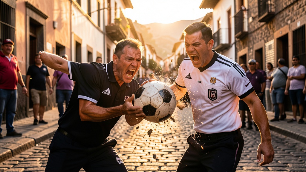 Richi Lagos explota contra árbitro tras polémico penal en Cusco FC vs Sport Huancayo