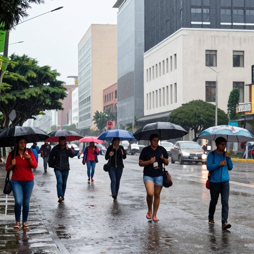 ¡Tremendo temporal! Tres muertos deja la lluvia en Chile