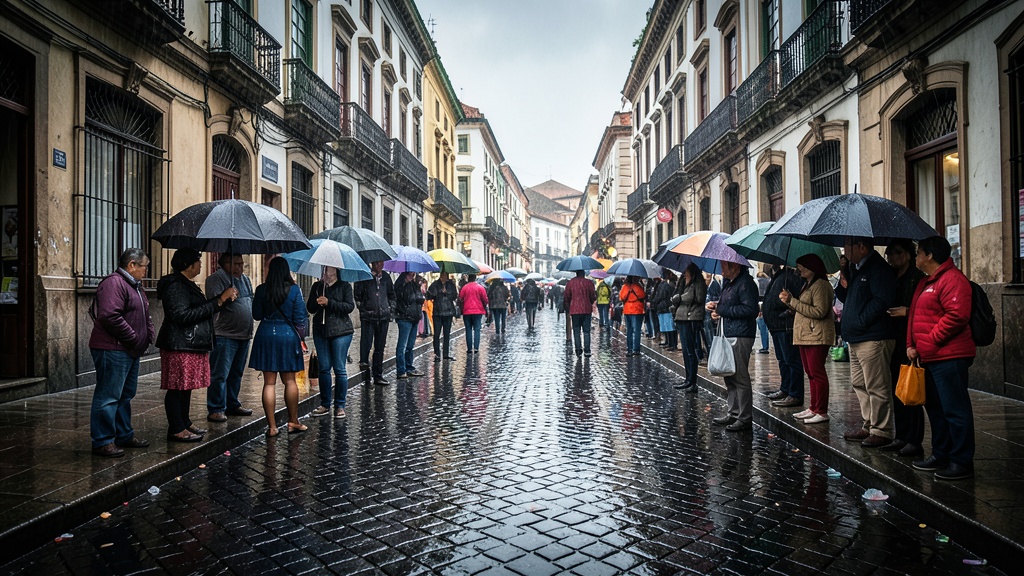 El Niño rompe récords: Santiago y Valparaíso sufren lluvias históricas que paralizan Chile