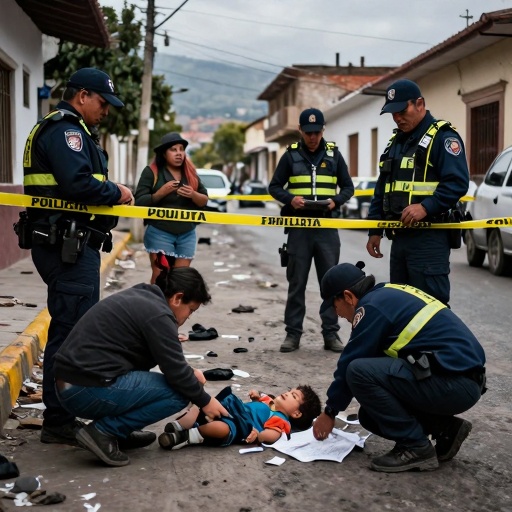 ¡Atrocidad en Bellavista! Asesinan a joven de 19 y bala perdida hiere a niño
