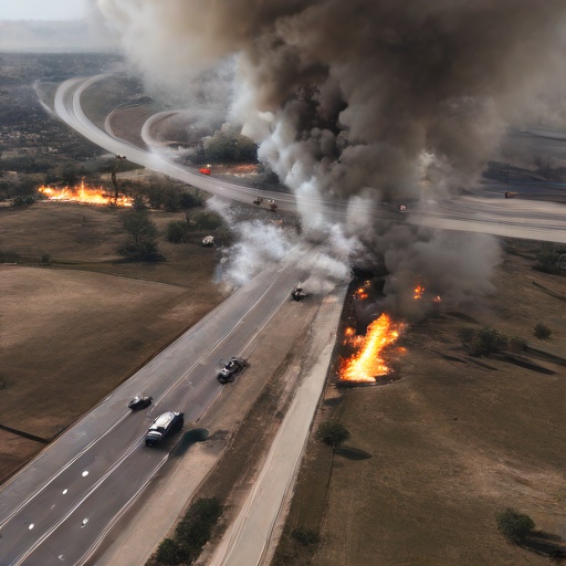 Alerta máxima por megaincendios en Texas: Miles evacuados ante la pérdida del control total